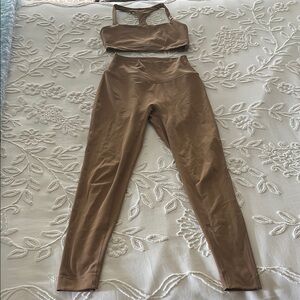 SET Active Brown Leggings for Effortless Style